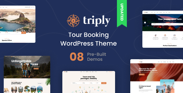 Triply Best WordPress Travel Themes