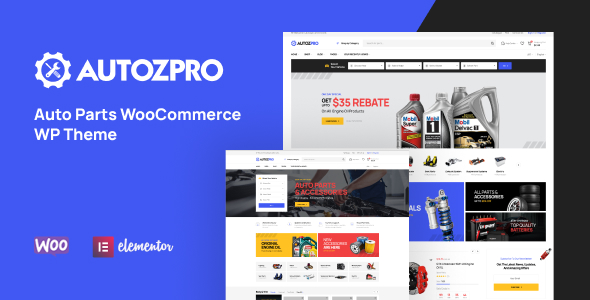 Autozpro - Powerful Vehicle Search with Auto Part WooCommerce Theme