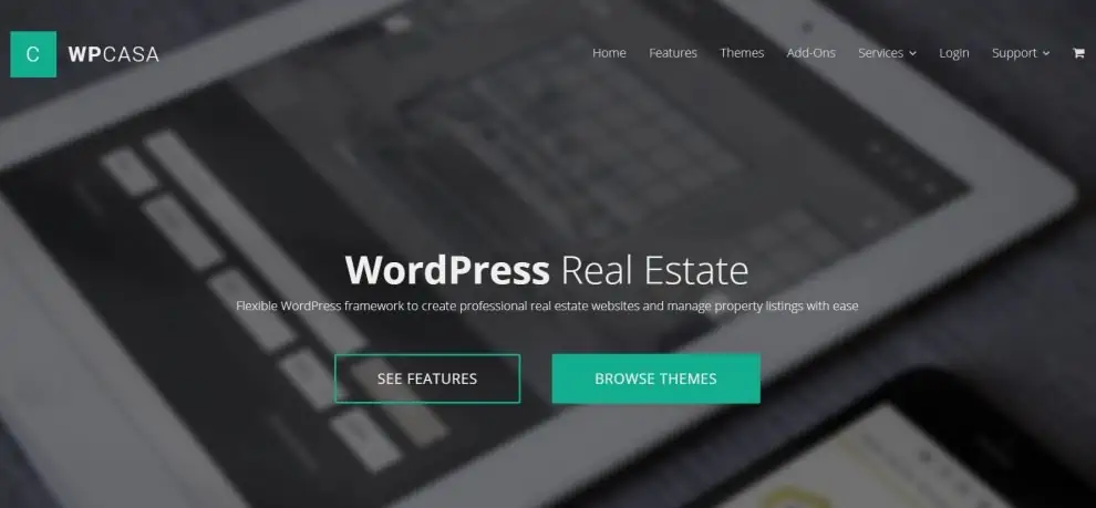 WPCasa best wordpress real estate plugins