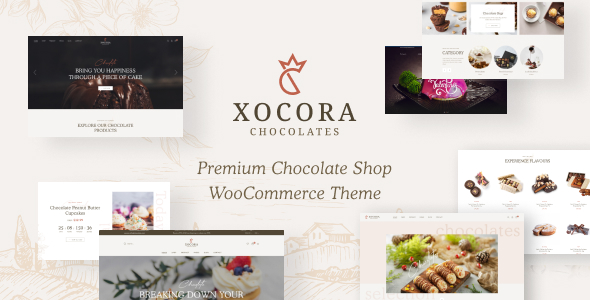 Xocora best wordpress restaurant themes