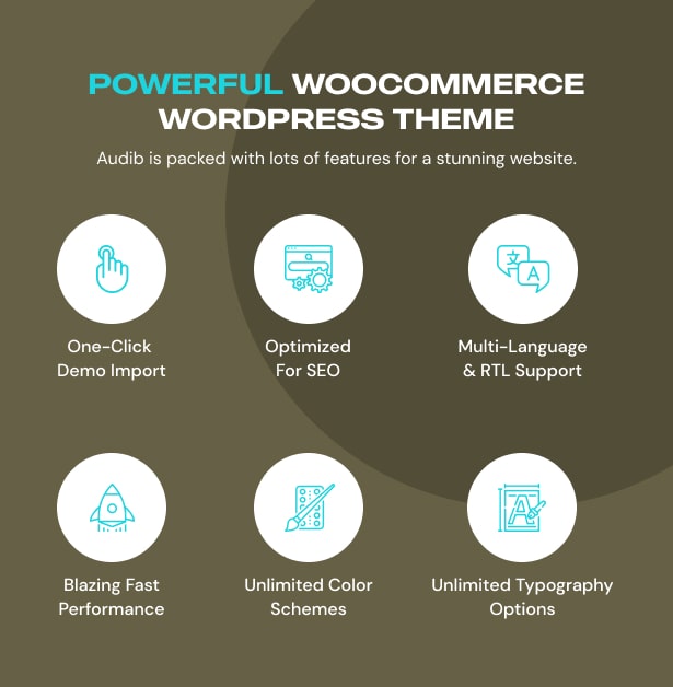 audib Powerful WooCommerce WordPress Theme