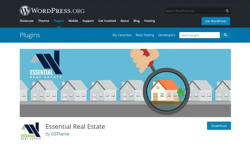essential-real-estate best wordpress real estate plugins