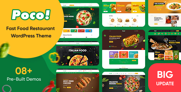 poco best wordpress themes for recipe and food blog