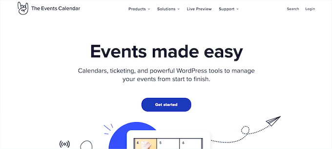 the-events-calendar best event wordpress plugins