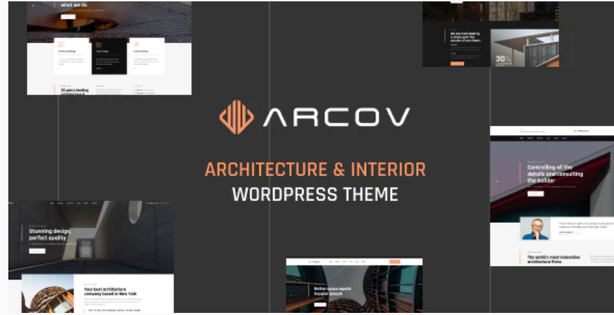 Arcov Best Interior Design and Furniture WordPress Themes
