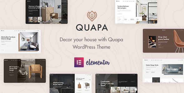 Quanpa best interior design and furniture wordpress themes