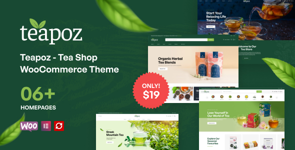 Teapoz A Versatile WooCommerce Theme for Your Tea Shop 
