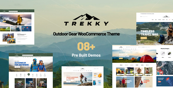 Trekky best gear shop wordpress themes