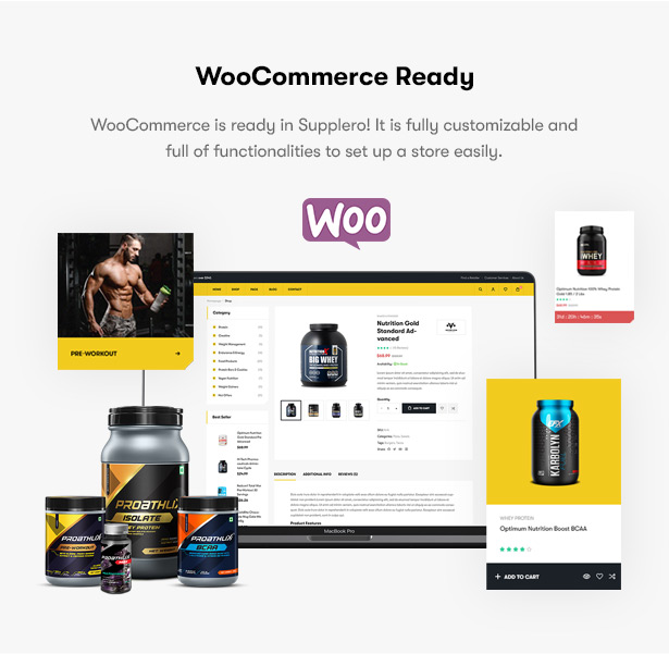 Best gym and fitness wordpress themes woocommerce