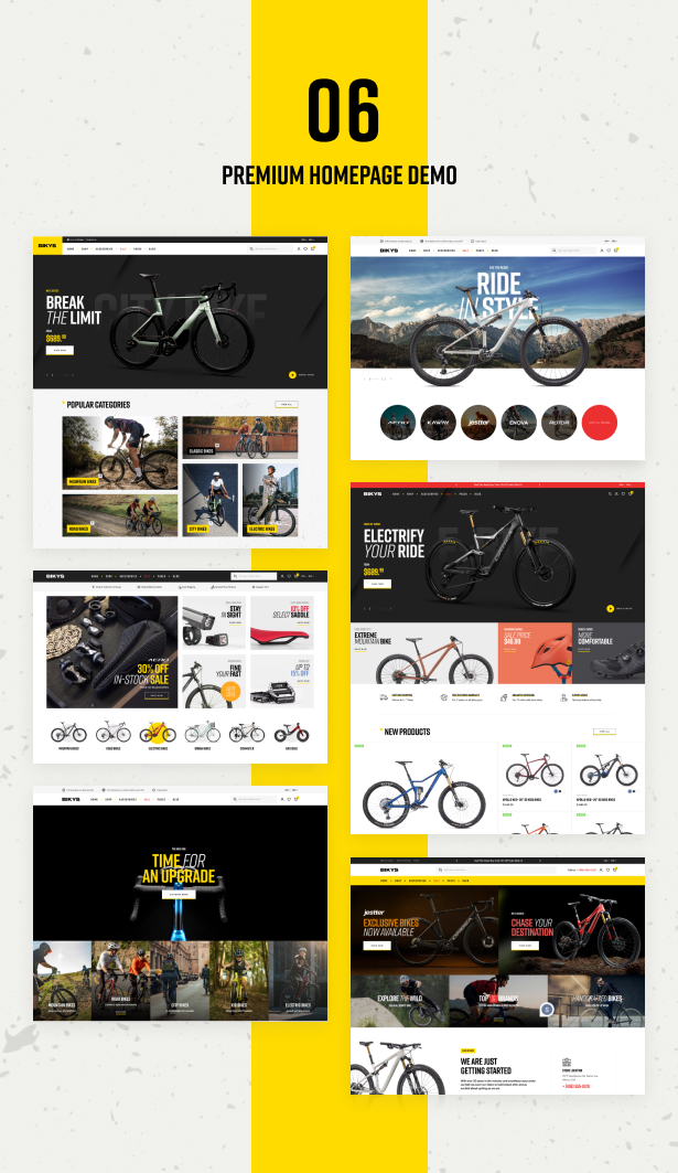 Bikys best bike shop wordpress themes