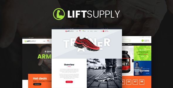 Liftsupply best gym and fitness wordpress themes