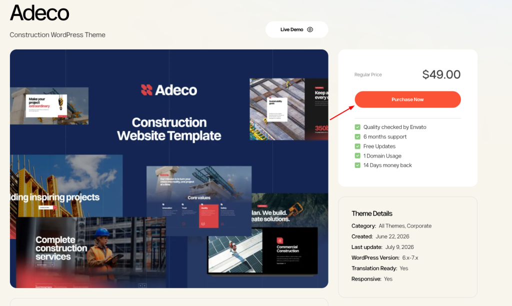 How to Purchase a Premium WordPress Theme from WPOpal 4