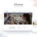 Dreama announcement wedding planner wordpress theme