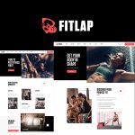 Fitlap gym fitness club wordpress theme