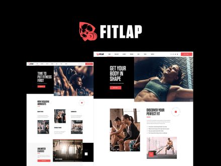 Fitlap gym fitness club wordpress theme