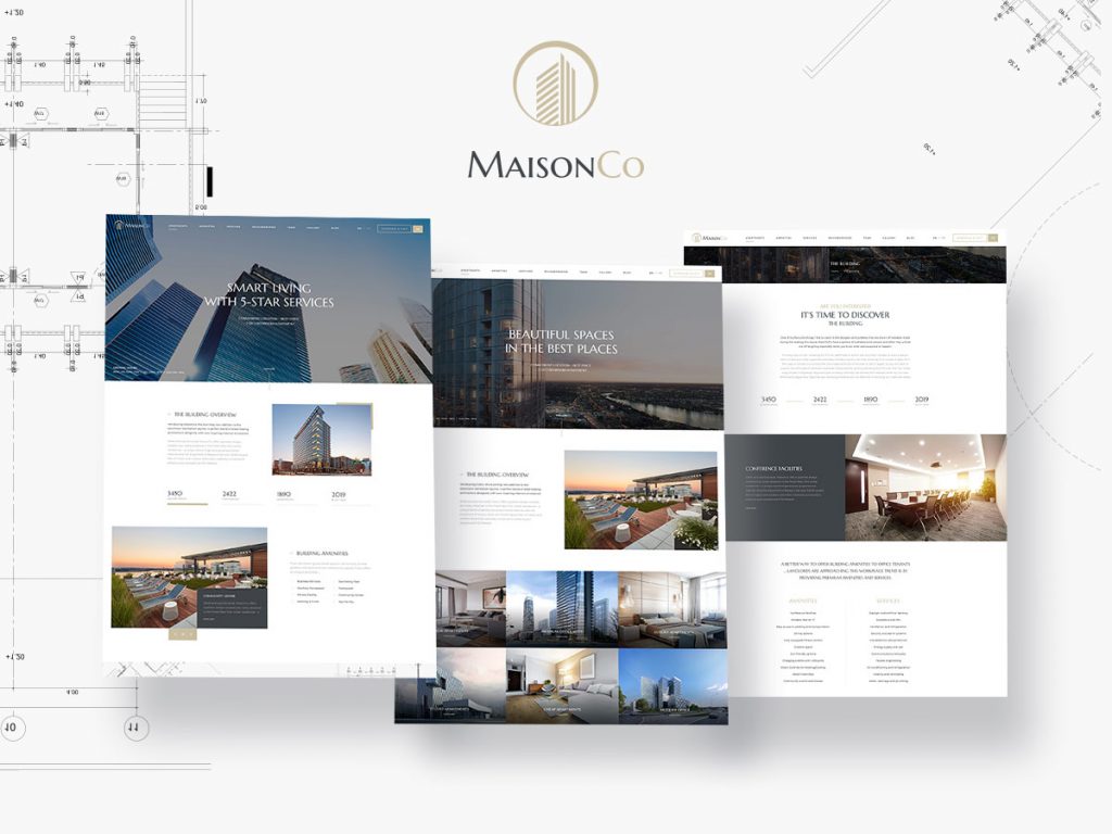 maisonco single property wordpress theme