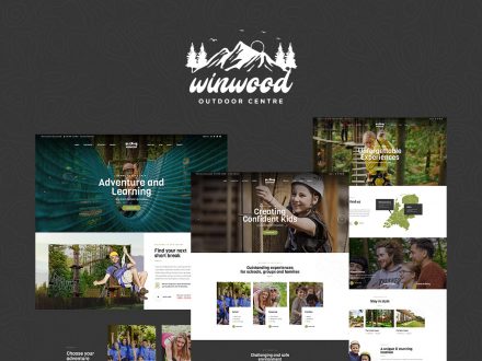 winwood outdoor sports activities wordpress theme
