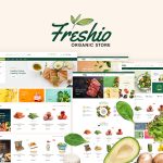 Freshio Organic Food Store WordPress Theme