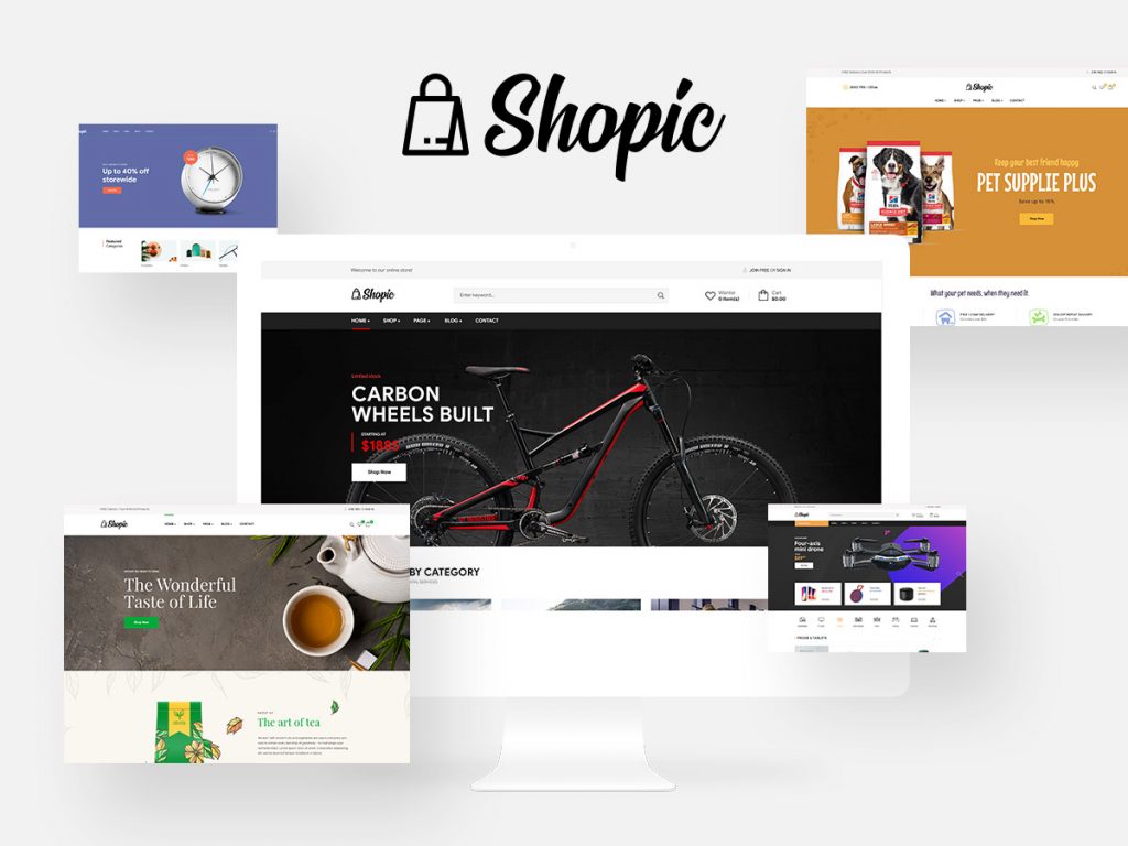 Shopic - Multistore WooCommerce WordPress Theme