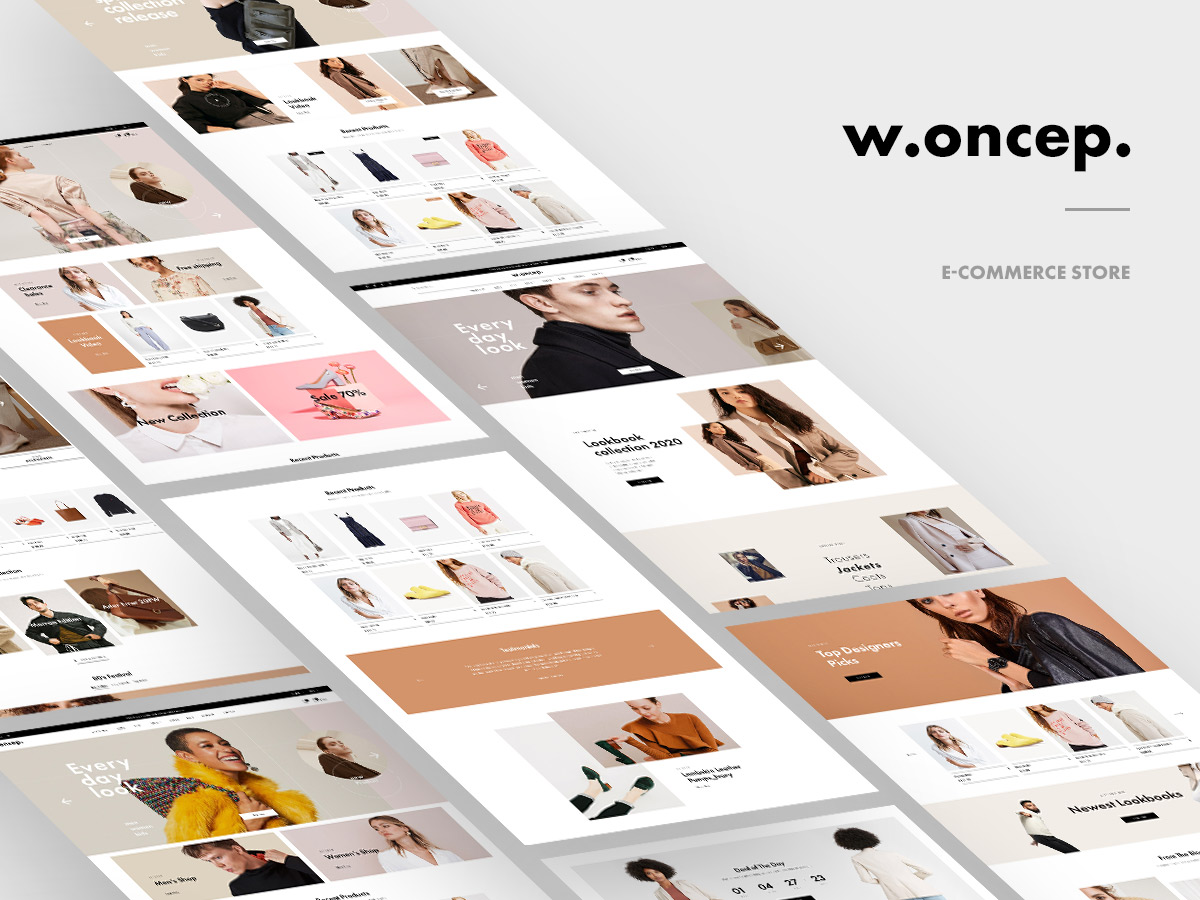 Woncep - Fashion Store WordPress Theme