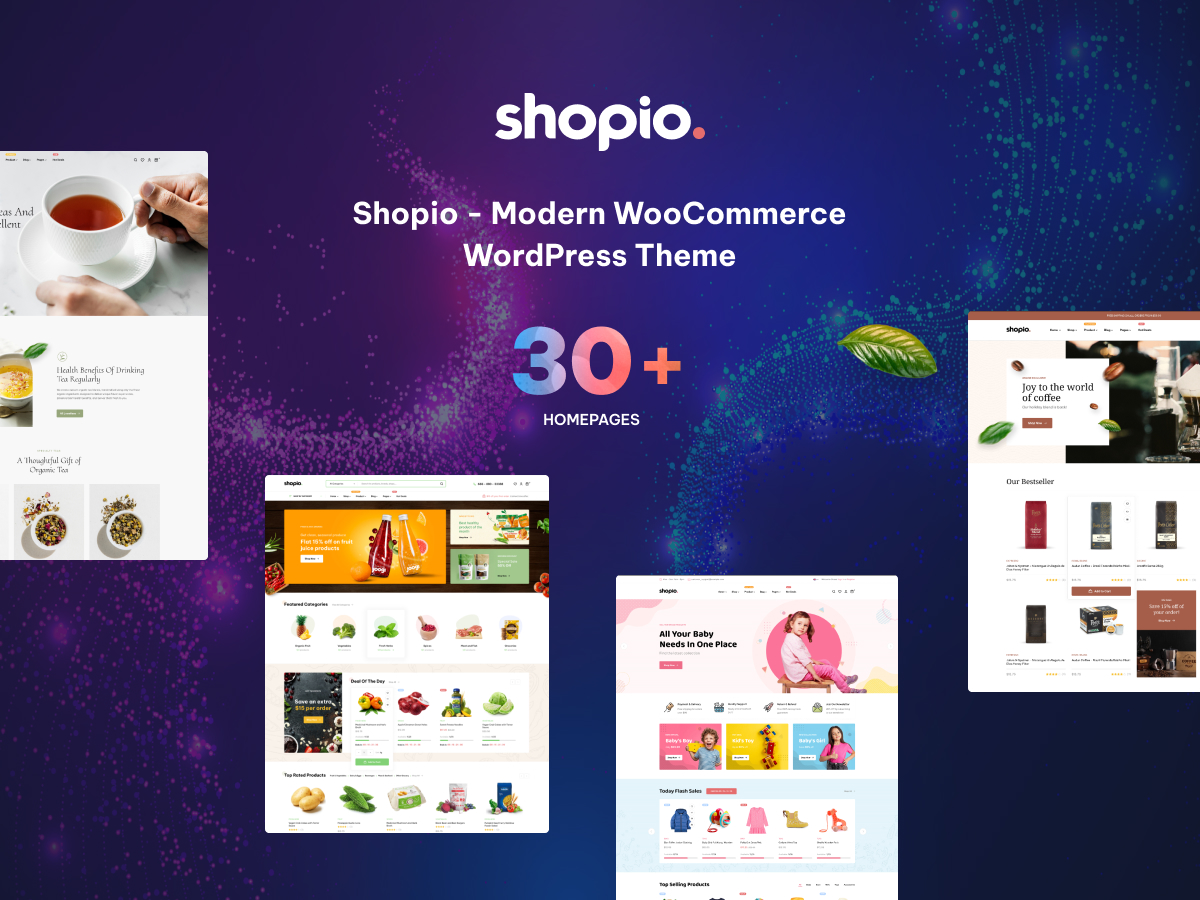 Shopio - Multipurpose WooCommerce WordPress Theme