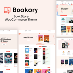 Bookory Book Store WordPress Theme