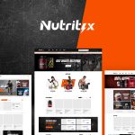 Nutritix - Nutrition Store WordPress Theme