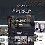 kitchor interior design wordpress theme themeforest