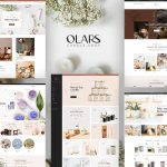 olars candle shop wordpress theme