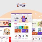 ziggy pet shop wordpress theme