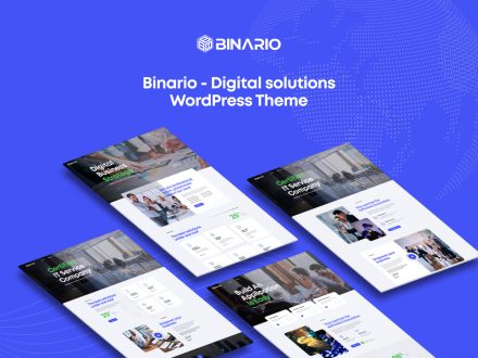 Binario - digital solutions wordpress theme agency