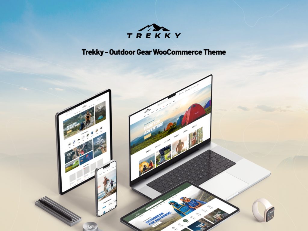 Trekky Outdoor Gear WooCommerce Theme