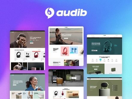 Audib - Audio Store WooCommerce WordPress Theme
